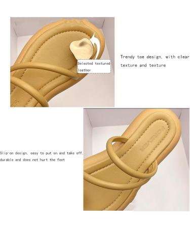 Bunion Correction Sandals for Women | Comfy Non-Slip Open Toe Shoes for Plantar Fasciitis | Summer Hiking & Beach Sandals - Size 7.5 Yellow - Buy Online on GoSupps.com