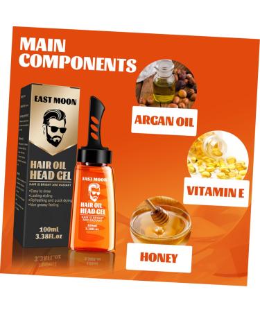 Beaupretty Men's Hair Wax Set - 2pcs Hair Styling Gel Balm & Comb for Perfect Hairstyles | Secure Hold & Easy Application - Buy Online on GoSupps.com