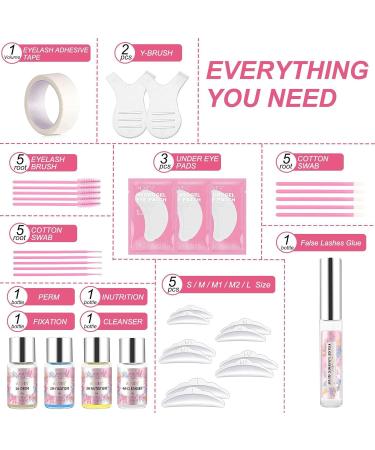 Eyelash Perm Kit | Semi-Permanent Eyelash Brow Perm | Quick and Voluminous Curling Complete Tools Lasts for 6-8 Weeks - Buy Online on GoSupps.com