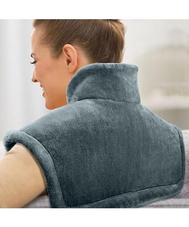Alomejor Electric Warming Scarf & Heating Pillow 6-Stage Temp Control for Seniors & Office Workers EU Plug 220-240V - Buy Online on GoSupps.com