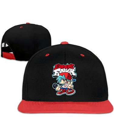 Friday Night Funkin Baseball Cap for Kids | Red Mesh Back Hat for Babies, Toddlers, and Youth - Buy Online on GoSupps.com