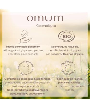 OMUM - Ma Jolie Peau - Cr me visage r quilibrante & hydratante aux pr biotiques naturels - Peaux mixtes et peaux fragilis es - Anti rougeur et anti bouton - Compatible grossesse - Vegan - 40 ml 40 ml (Lot de 1) - Buy Online on GoSupps.com
