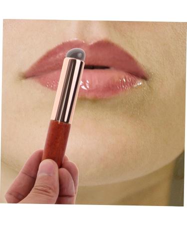 Minkissy Silicone Lip Brush - Portable Lipstick Applicator & Lip Gloss Tool for Women | Makeup Brush Wands - Buy Online on GoSupps.com