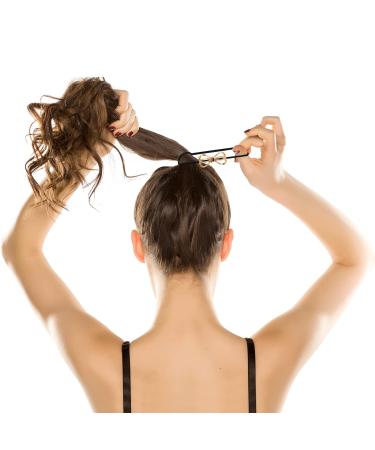 Cobahom 3 Pack Butterfly Elastic Hair Ties for Women - Ideal for Medium to Thick Curly Hair - Hair Accessories for Ponytails, Buns, and Braids - Buy Online on GoSupps.com