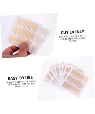 Beavorty 100 sheets Eyeball Eye Supplies Double Sticker Makeup Invisible Lift Stickers Lace Strips Eyelid - Buy Online on GoSupps.com