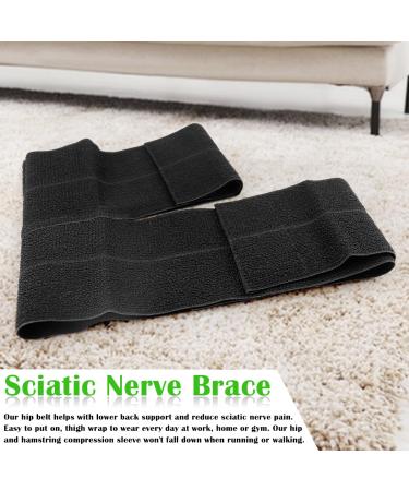 DOERDO DD Gear Groin Support Brace - Adjustable Hip Flexor & Hamstring Wrap for Sciatica Relief - Unisex - Buy Online on GoSupps.com