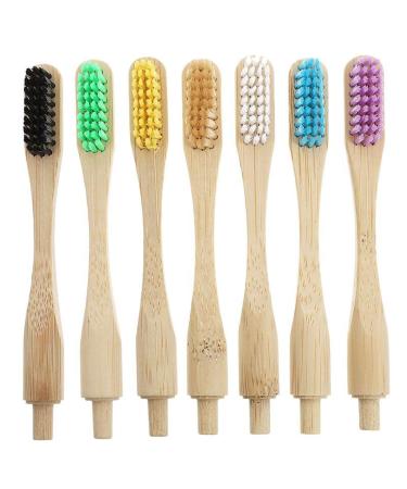SUICRA Toothbrushes 7pcs Lightweight Manual Toothbrushes Toothbrushes Portable Reusable Degradable Toothbrushes for Women