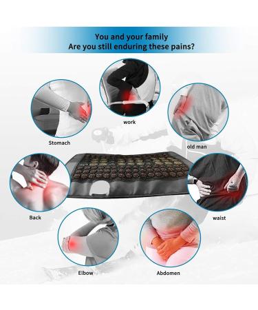 LBMed Jade Therapy Pad - Thermotherapy Seat Cushion with Photon Energy & Negative Ions | Adjustable 20-70 C | Blocks Harmful Waves & Boosts Immunity | Ideal for Home & Office - Buy Online on GoSupps.com
