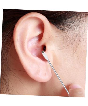 FOMIYES Ear Wax Removal Tools with Box Ear Cleaning Kit for Household Use Includes Wood and Abs Earpicks for Canal Massage and Hygiene Dark Red - Buy Online on GoSupps.com