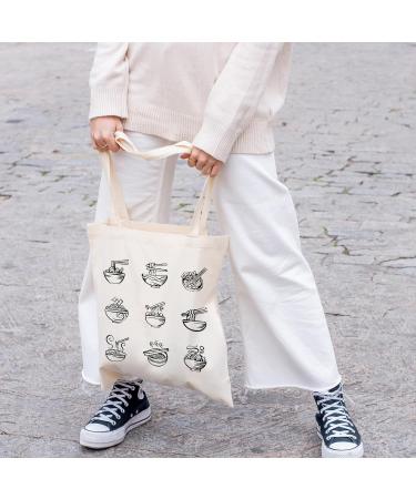 Ramen Gift Ramen Life Tote Bag Food Lover Gift Foodie Handbag Anime Kawaii Gift Ramen Fans Handbag Ramen T - Buy Online on GoSupps.com