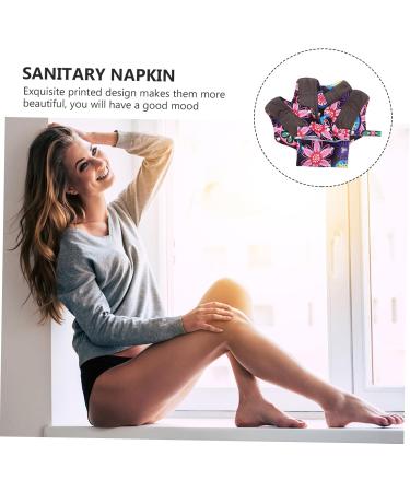 Buy ABOOFAN 6-Piece Reusable Menstrual Inserts - Washable Overnight Fabric Pads | Eco-Friendly Mama Inserts - 25x7cm - Buy Online on GoSupps.com