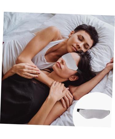 Beaupretty 1pc Blindfold Eye Shading Eye Patch Sleep Eyeshadow Office Sleeping Patch Eyeshade Sleep Rest Patch Sleep Blackout Natural Facial Label Eye Shadow Travel Grey 63.00X11.00X2.00CM - Buy Online on GoSupps.com