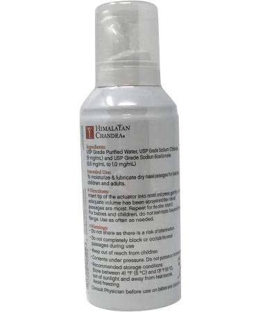 Isotonic Himalayan Chandra Neti Spray for Adults - 4.2 oz | Nasal Care & Relief - Buy Online on GoSupps.com