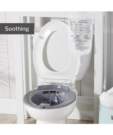 McKesson Sitz Bath with 2000 mL Bag - Plastic, Graphite - 500 mL Increments - 1 Count - Buy Online on GoSupps.com