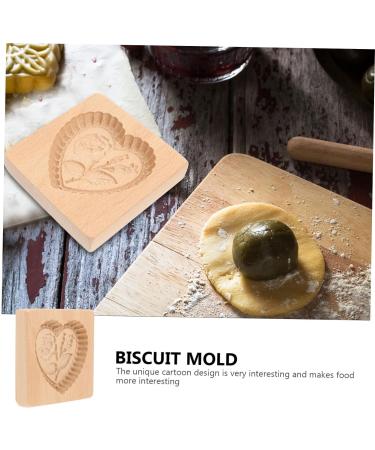 1pc Biscuit Mold Biscuits Embossing Baking Tool Creative Cookie Mold Biscuit Baking Mold Kitchen Cookie Mold Fondant Mold Kitchen Utensil Modeling Log Kitchen Supplies 10X10X2CM Rose - Buy Online on GoSupps.com