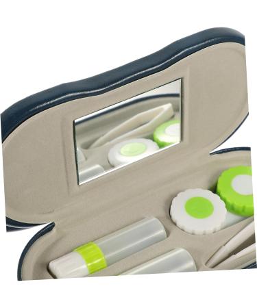Partykindom Double-Aged Glasses & Contact Lens Case Set | Travel Accessories for Glasses & Contacts - All-in-One Invisible Design - Buy Online on GoSupps.com