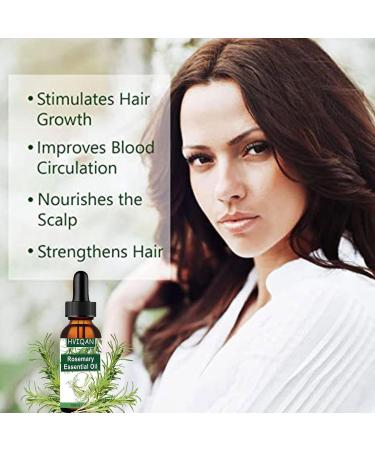 Rosemary Oil for Hair Growth | Pure Organic 60ml Essential Oil for All Hair Types | Pfrank - Buy Online on GoSupps.com