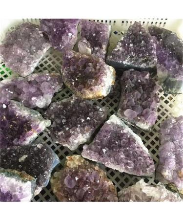 Natural Amethyst geode Cluster Purple Quartz Stones Crystal geode Amethyst Cluster for Home Decoration Crystal Reiki Crystal Stone (Color : Purple Size : 400-500g) 400-500g Purple - Buy Online on GoSupps.com