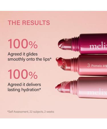 Melixir Vegan Lip Treatment Trio Sheer Tinted Lip Balm for Instant Hydration & Shine Moisturizing Lip Gloss Vegan Collagen Jojoba Oil & Rice Cruelty-Free Korean Skincare Gift Set for Women - Buy Online on GoSupps.com
