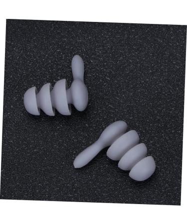 Buy Hemoton Soft Silicone Ear Plugs - Noise Cancelling & Waterproof for Sleeping & Travel - 4 Pairs Light Grey - Buy Online on GoSupps.com