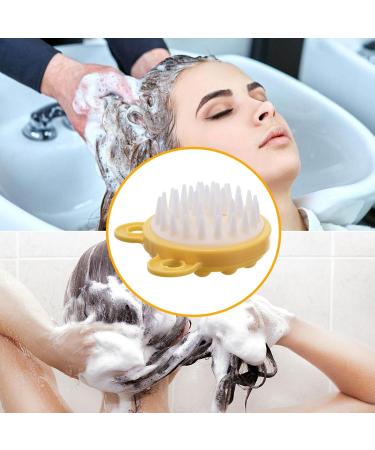 Shop Premium Silicone Hair Scrubber & Shampoo Brush for All Ages - Massage Scalp Device for Men Women & Kids - Buy Online on GoSupps.com