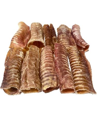 Beef Trachea Dog CHEW Treat - Beef Trachea for Dogs - *(6 INCH 20 Pack)* - Single Ingredient Beef Treats - 100% Natural Free Range Beef - Dental CHEW - Buy Online on GoSupps.com