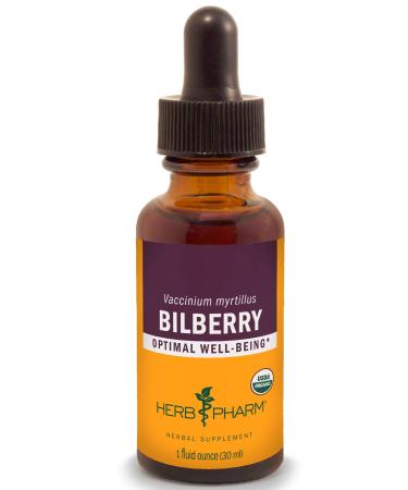 Herb Pharm Bilberry Liquid Extract for Eye and Vision Support - 1 Ounce 1 Fl Oz (Pack of 1) - Buy Online on GoSupps.com