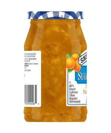 Smucker's Sugar Free Orange Marmalade with Splenda 12.75oz (Pack of 8) - Delicious Orange Marmalade Sweetened with Splenda - Buy Online on GoSupps.com