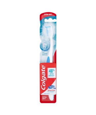 Colgate 360 Sensitive PRO-Relief Extra Soft Toothbrush Assorted 1 Count (Pack of 1)
