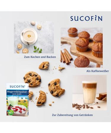 Sucofin Lean Milk Powder 36 x 250g - Protein & Calcium Rich Perfect for Coffee Muesli & Desserts - Ideal for B2B & Wholesale - Buy Online on GoSupps.com