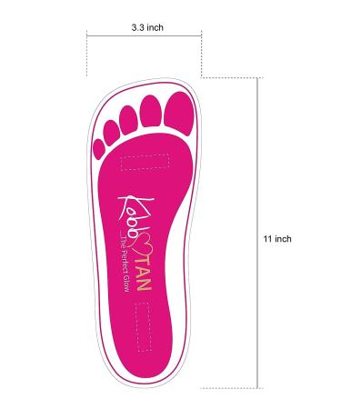 25 Pairs (50 Feet) Disposable Spray Tanning Feet Pads for Sunless Airbrush Tanning Tent - Buy Online on GoSupps.com