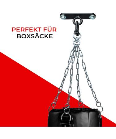 Premium AQF Heavy Load Ceiling Hook - Iron Punching Bag Holder for MMA Boxing & Fitness - Durable 5 Hook for Martial Arts Training - Buy Online on GoSupps.com