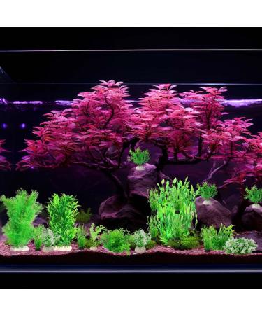 Buy Ctpeng 57-Piece Artificial Fish Tank Plants Decor Set | 2-30cm | Perfect for Aquarium Decoration - Buy Online on GoSupps.com