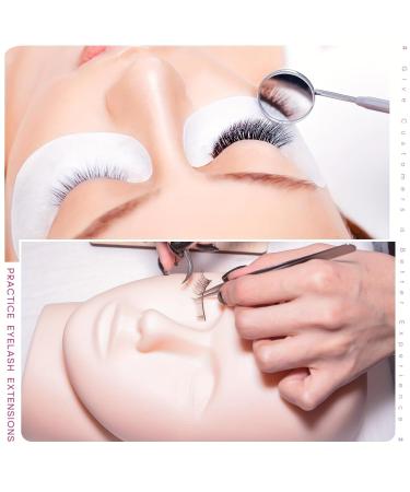Krofaue False Lashes - Premium Eyelash Extension & Practice Lashes for Beginners | Durable & Easy to Use - Buy Online on GoSupps.com