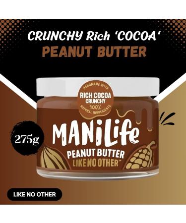 ManiLife Peanut Butter Pick N Mix - Choose From 6 Flavours | Original-Roast Deep-Roast Original Roast-Smooth Deep Roast-Smooth Rich Cocoa-Smooth & Crunchy - Pack of 2 x 275g 275 g (Pack of 2) - Buy Online on GoSupps.com