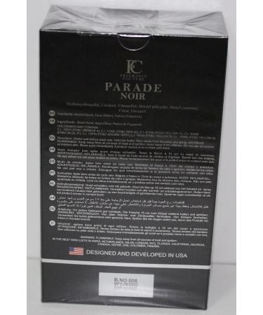 PARADE NOIR MEN 3.4 Oz EDT Spray Amber Woody fragrance for Men's Cologne Eau de Toilette - Buy Online on GoSupps.com