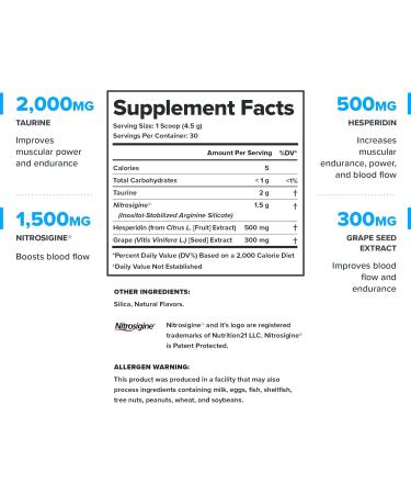 LEGION Pump Surge Booster - Arginine Nitric Oxide Supplement for Strength & Stamina - Unflavored 30 Servings | Boost Muscular Efficiency - Buy Online on GoSupps.com