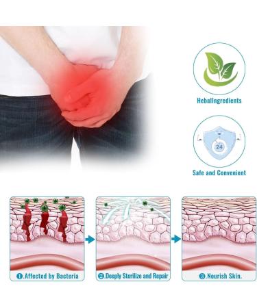  MagiSel Men's Intimate Antibacterial Cream Anti-Itch Cream for Intimate Areas Soothing Care Inside the Skin - Buy Online on GoSupps.com