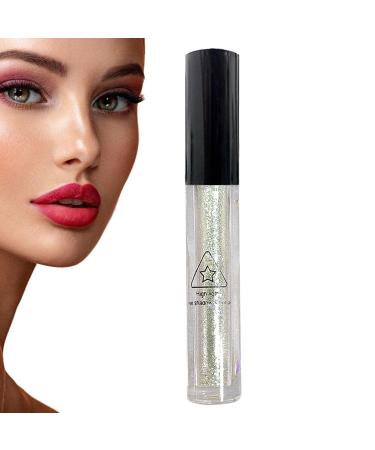 LINGJIONG Shimmering Liquid Eyeshadow | Shimmer Gel Eyeshadow Waterproof Long-Lasting Quick-Drying Sparkling Makeup by Lingjiong