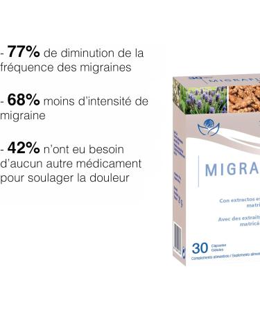 Migrafine Plus 30 capsules Herbetom Bioserum | Matrix helps maintain head relaxation hops promote a calming effect on the nervous system - Buy Online on GoSupps.com
