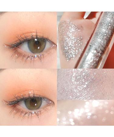 Diamond Glitter Mascara Topper Waterproof Shimmer Colored Mascara Long Lasting Lengthening Lash Makeup for Party Wedding (2PCS) - Buy Online on GoSupps.com