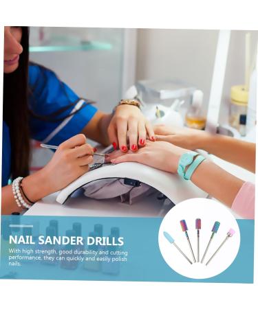 minkissy 1 Nail Drill Set Manicure Grinding Heads Acrylic Nail Drill Bits Nail Polishing Tools Manicure Drill Bits Power Rotary Tools Nail File Bit To Rotate Nail Remover Ceramics Clean - Buy Online on GoSupps.com