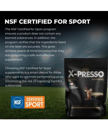 ATHLEAN-X PRO-30G Xpresso Premium Caffeinated Protein Powder Gluten-Free Low Sugar 30g of High Protein Powder for Muscle Recovery & Growth (28 Servings Cinnamon Dolce Latte) - Buy Online on GoSupps.com