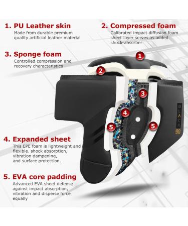 Mytra Fusion Boxing Head Protection | Adjustable MMA Muay Thai Sparring & Karate Gear | Black - Buy Online on GoSupps.com