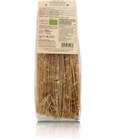  Ferrari Arrighetti Srl Kamut Spaghetti spaghetti whole wheat pasta 8 packages of 500 g - Buy Online on GoSupps.com