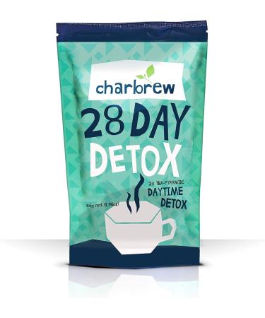 Charbrew 28 Day Detox Duo - Night & Day Time Tea - Buy Online on GoSupps.com