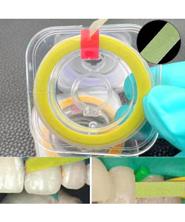 Dental Polishing Strips 20um - Teeth Abrasive Strip for Whitening and Interdental Grinding - 4mm x 6M - Buy Online on GoSupps.com