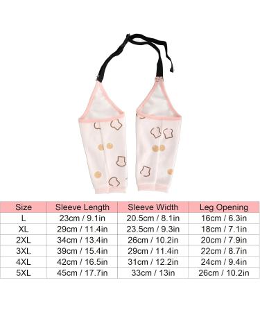 Dog Front Leg Brace 1 Pair Breathable Soft Polyester Cotton Dog Elbow Protector for Pet Supplies (2XL) - Buy Online on GoSupps.com