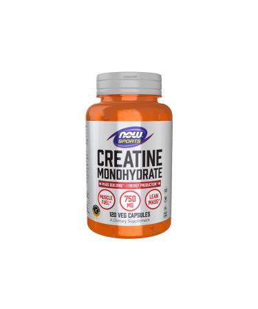 Now Foods Sports Creatine Monohydrate 750 mg 120 Capsules