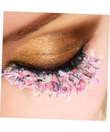 POPETPOP 6 Pairs Sequin False Eyelashes Women Fake Eyelash 3d Fake Lashes Glitter Lashes Sequin Lashes Lash Supplies False Makeup Eyelashes Sequin Diamond Artificial Fiber Girl Miss - Buy Online on GoSupps.com